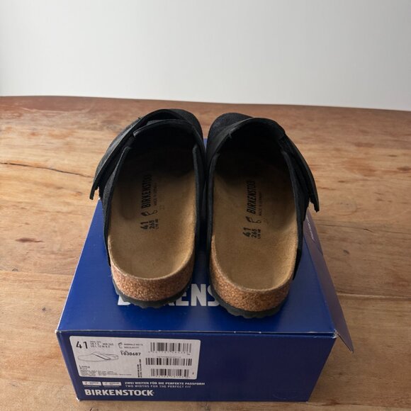 Birkenstock Loma Nubuck Leather/Suede Black - Size 8 - EU 41 - Picture 5 of 11